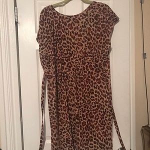 Leopard Print Dress